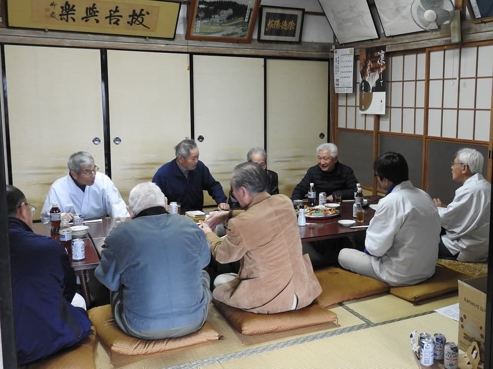 涼ヶ岡八幡神社神道例祭会祖霊祭・総会