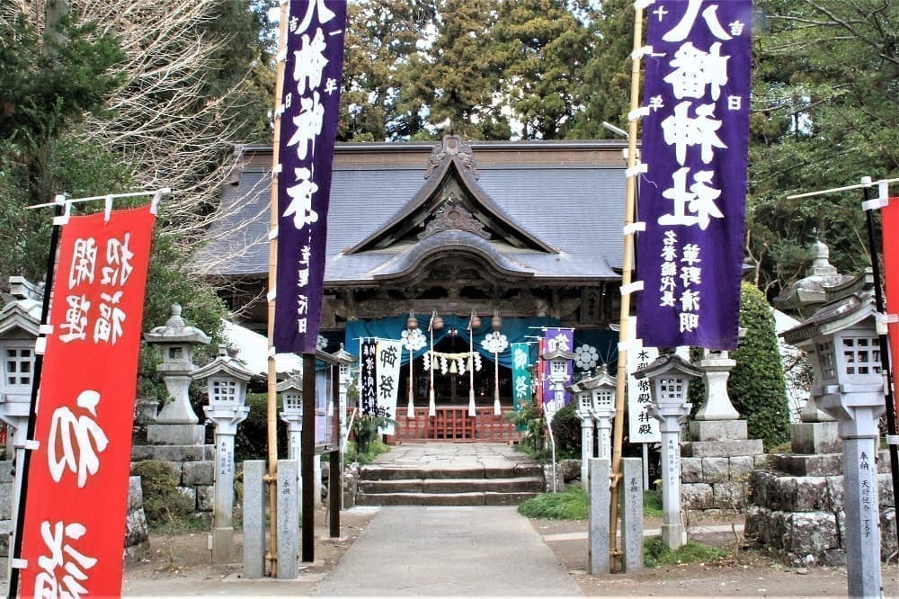 本殿・弊殿・拝殿は国指定重要文化財
