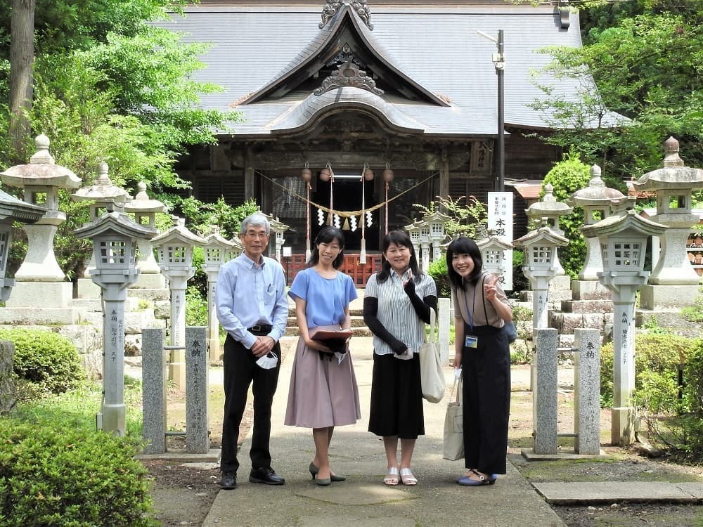 涼ヶ岡八幡神社 ラジオふくしま