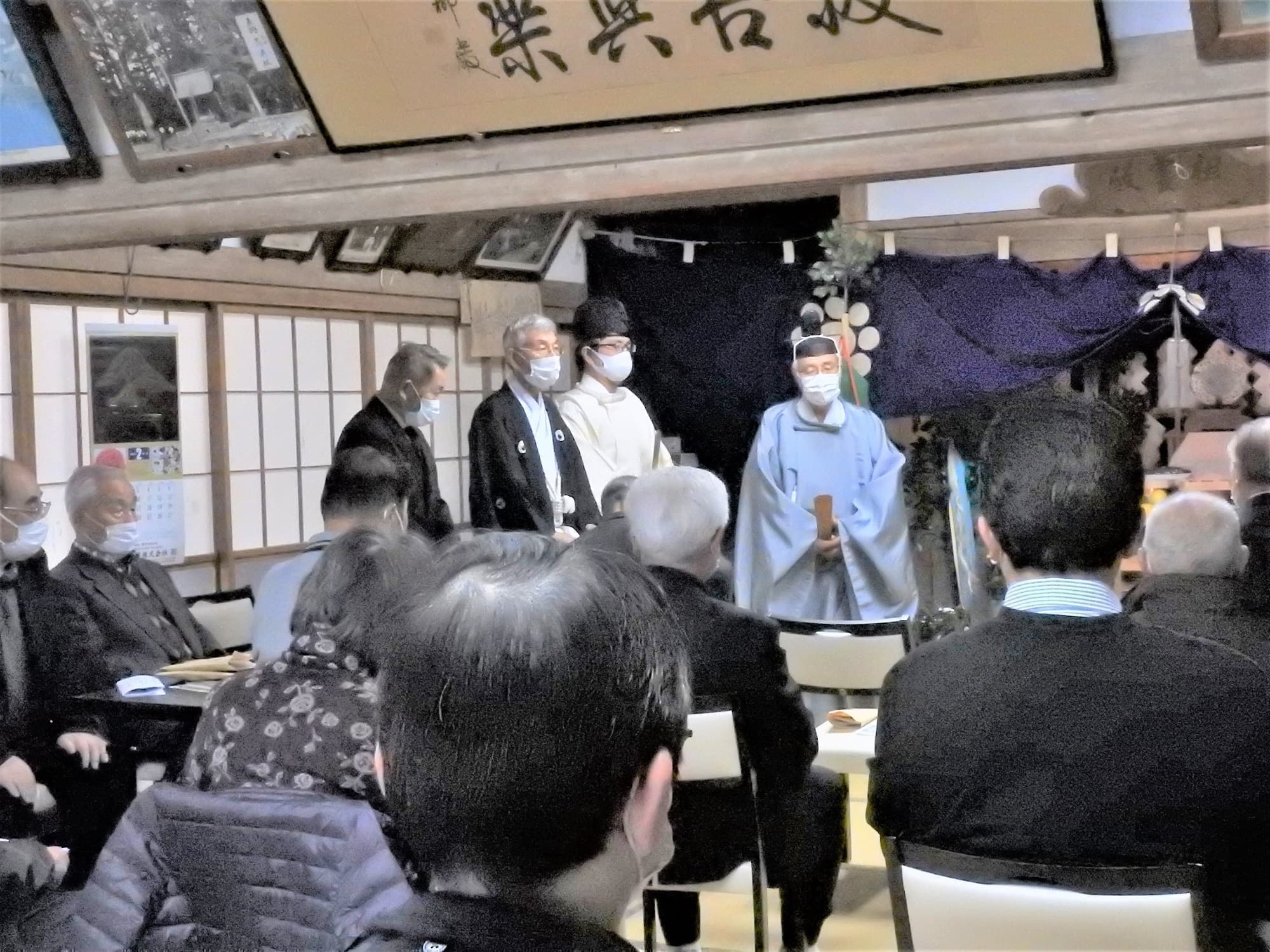 涼ヶ岡八幡神社 神道霊祭会 祖霊祭