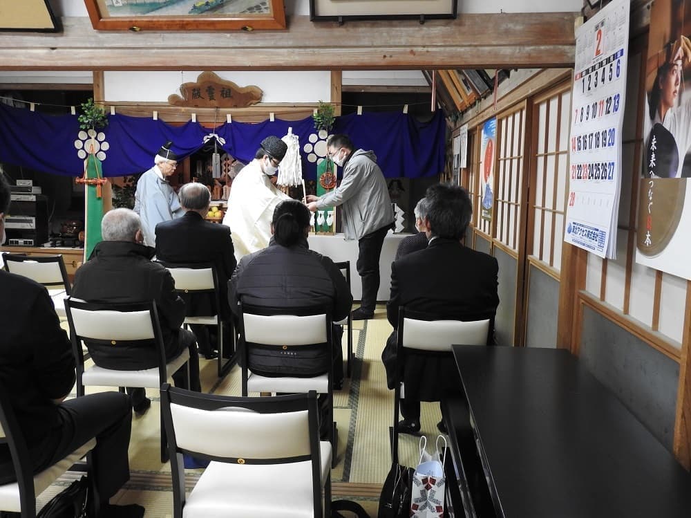 涼ヶ岡八幡神社 神道霊祭会 合祀