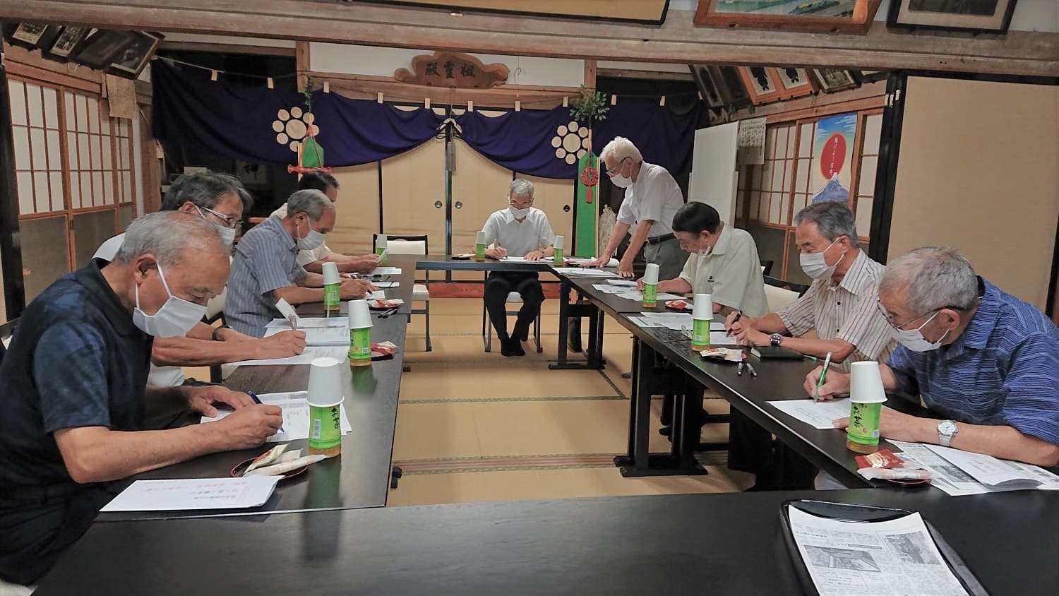 涼ヶ岡八幡神社 耐震・修理事業