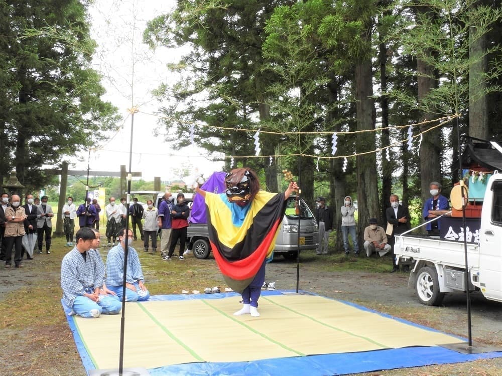 大雷神社 相馬宇多郷の神楽