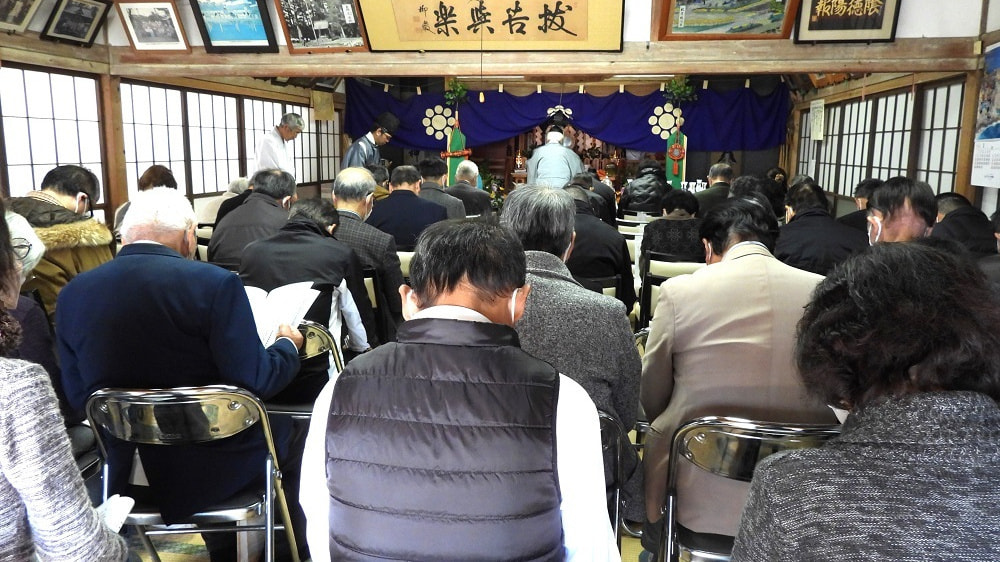 涼ヶ岡八幡神社 神道霊祭会