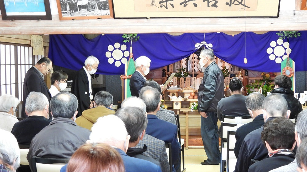 涼ヶ岡八幡神社 神道霊祭会