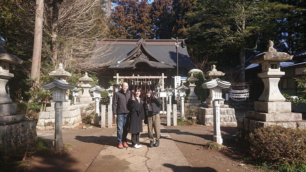 涼ヶ岡八幡神社 相馬家