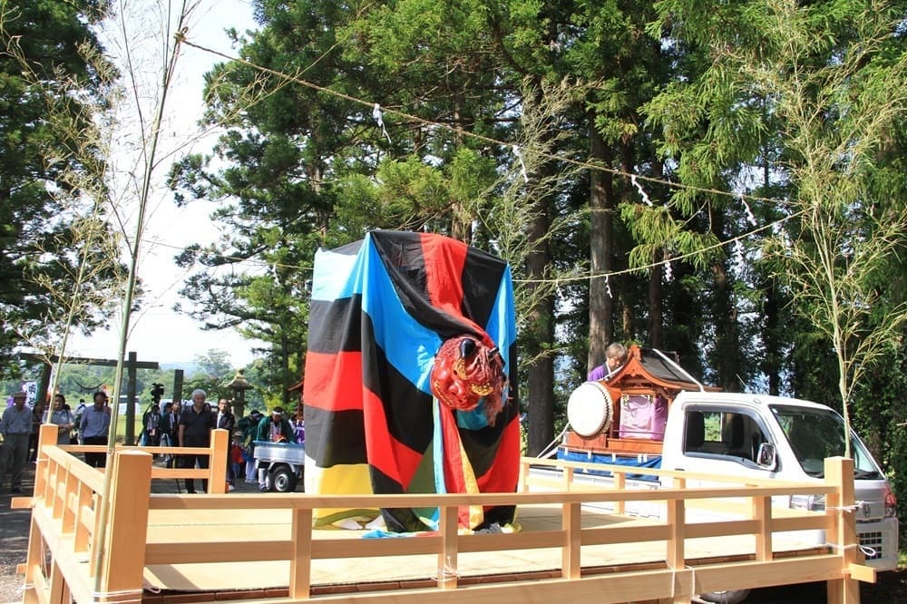 大雷神社　例大祭　神楽