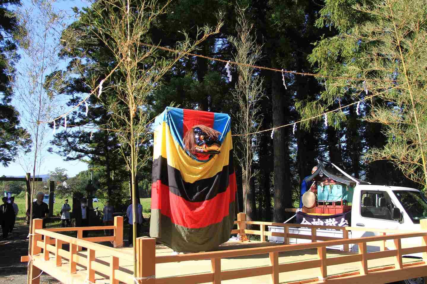 大雷神社　例祭　宇多郷の神楽