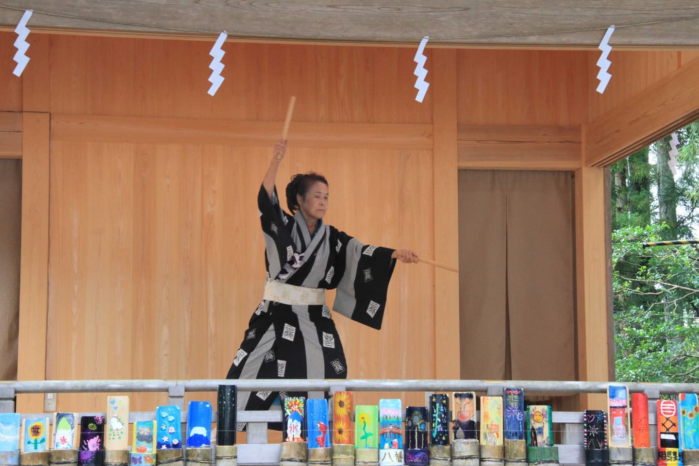 涼ヶ岡八幡神社　例大祭　
